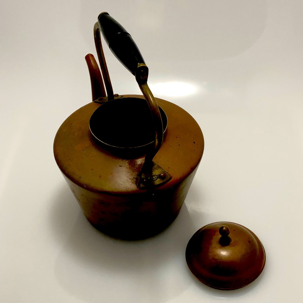 Tea copper Kettle with Bakelite/ brass handle. - Picture 7 of 12